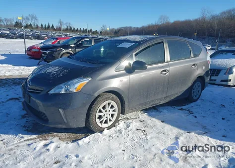 2014 Toyota Prius V Two из США, поврежденный, VIN JTDZN3EU4EJ011722